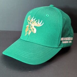Moosehead Breweries a Canadian Lager Men's Green Snapback Hat .